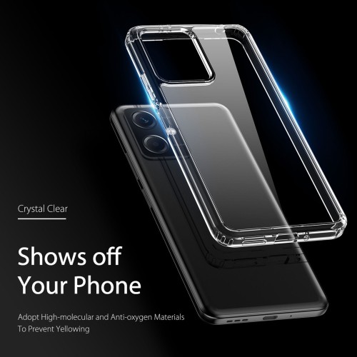 DĖKLAS DUX DUCIS CLIN XIAOMI REDMI NOTE 12 5G/POCO X5 5G SKAIDRUS