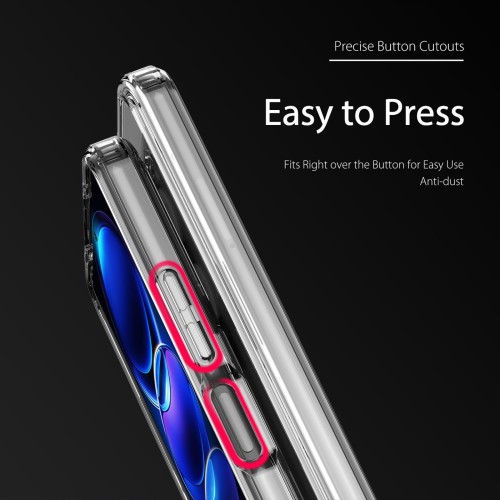 DĖKLAS DUX DUCIS CLIN XIAOMI REDMI NOTE 12 5G/POCO X5 5G SKAIDRUS