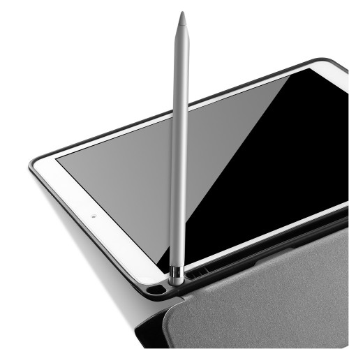 DĖKLAS DUX DUCIS DOMO APPLE IPAD 9.7 2018/IPAD 9.7 2017 PILKAS DĖKLAS DUX DUCIS DOMO APPLE IPAD 9.7 2018/IPAD 9.7 2017 PILKAS