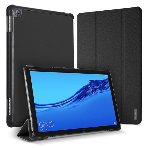 DĖKLAS DUX DUCIS DOMO APPLE IPAD AIR 4/5/6/7/M4 2020/2022/2024/2025/2026 10.9/11 JUODAS