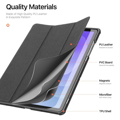 DĖKLAS DUX DUCIS DOMO SAMSUNG X210/X215/X216 TAB A9 PLUS 11.0/X230/X235/X236 TAB A11 PLUS 11.0 JUODAS DĖKLAS DUX DUCIS DOMO SAMSUNG X210/X215/X216 TAB A9 PLUS 11.0/X230/X235/X236 TAB A11 PLUS 11.0 JUODAS