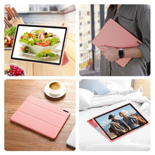 DĖKLAS DUX DUCIS DOMO SAMSUNG X210/X215/X216 TAB A9 PLUS 11.0/X230/X235/X236 TAB A11 PLUS 11.0 ROŽINIS DĖKLAS DUX DUCIS DOMO SAMSUNG X210/X215/X216 TAB A9 PLUS 11.0/X230/X235/X236 TAB A11 PLUS 11.0 ROŽINIS