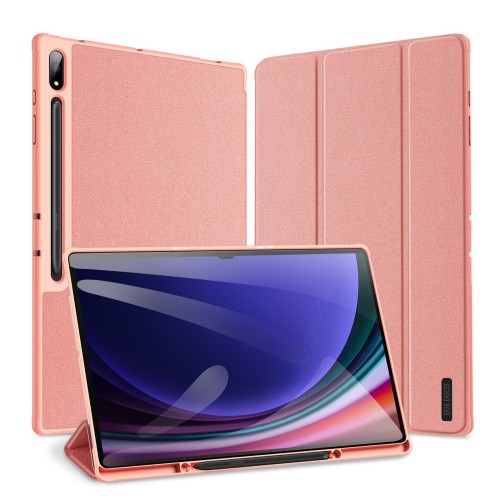 DĖKLAS DUX DUCIS DOMO SAMSUNG X920 TAB S10 ULTRA ROŽINIS