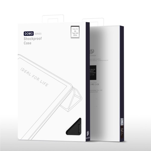 DĖKLAS DUX DUCIS DOMO SAMSUNG X920 TAB S10 ULTRA ROŽINIS