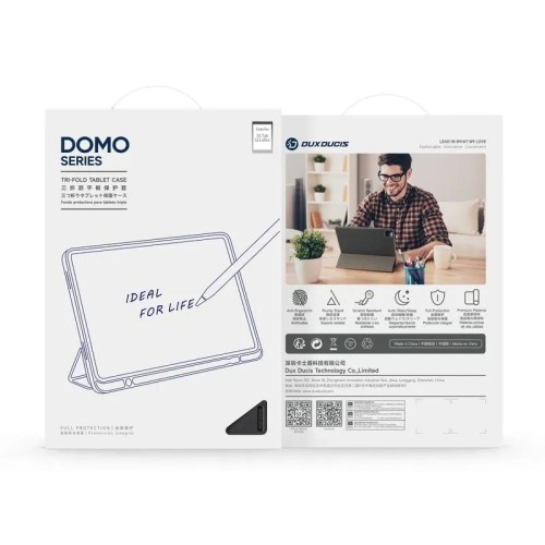 DĖKLAS DUX DUCIS DOMO SAMSUNG X930/X936 TAB S11 ULTRA JUODAS DĖKLAS DUX DUCIS DOMO SAMSUNG X930/X936 TAB S11 ULTRA JUODAS