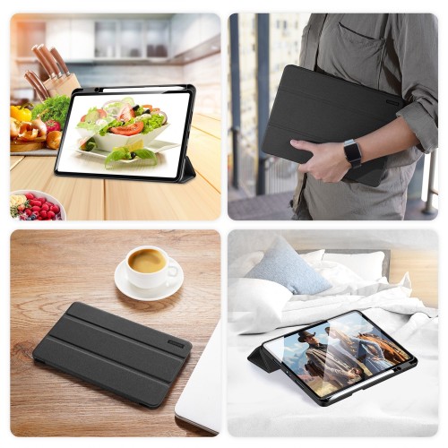 DĖKLAS DUX DUCIS DOMO XIAOMI PAD 8/7/7 PRO JUODAS