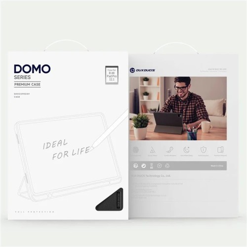 DĖKLAS DUX DUCIS DOMO XIAOMI REDMI PAD PRO 12.1 JUODAS