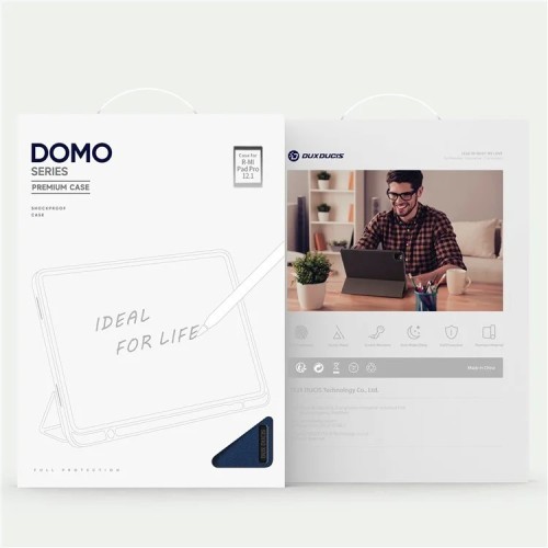 DĖKLAS DUX DUCIS DOMO XIAOMI REDMI PAD PRO 12.1 TAMSIAI MĖLYNAS DĖKLAS DUX DUCIS DOMO XIAOMI REDMI PAD PRO 12.1 TAMSIAI MĖLYNAS