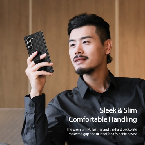 DĖKLAS DUX DUCIS FITT SAMSUNG F956 Z FOLD6 PILKAS