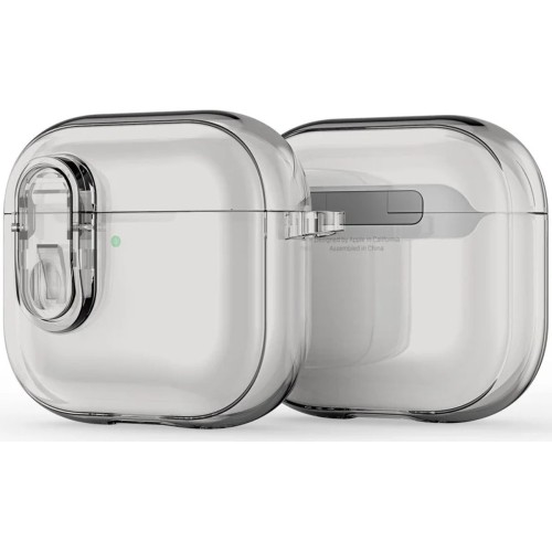 DĖKLAS DUX DUCIS PECL APPLE AIRPODS 4 PILKAS DĖKLAS DUX DUCIS PECL APPLE AIRPODS 4 PILKAS