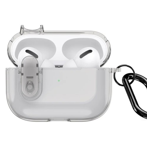 DĖKLAS DUX DUCIS PECL APPLE AIRPODS PRO 2 PILKAS DĖKLAS DUX DUCIS PECL APPLE AIRPODS PRO 2 PILKAS