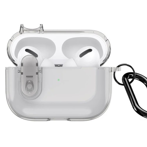 DĖKLAS DUX DUCIS PECL APPLE AIRPODS PRO PILKAS DĖKLAS DUX DUCIS PECL APPLE AIRPODS PRO PILKAS