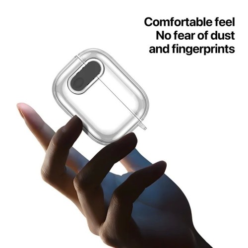 DĖKLAS DUX DUCIS PECL APPLE AIRPODS PRO PILKAS DĖKLAS DUX DUCIS PECL APPLE AIRPODS PRO PILKAS