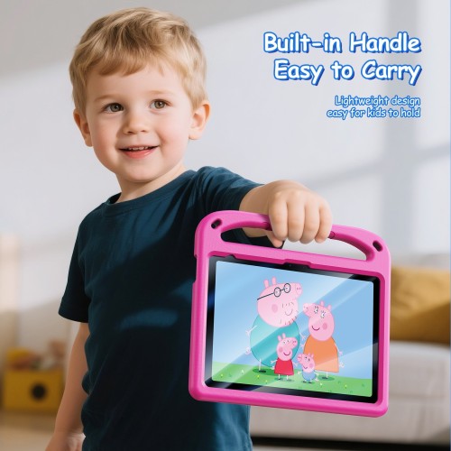 DĖKLAS DUX DUCIS PUFF APPLE IPAD 10.9 2022/IPAD 11 2025 ROŽINIS