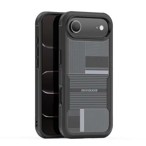 DĖKLAS DUX DUCIS SHLD APPLE IPHONE AIR JUODAS (UMBRA PATTERN)