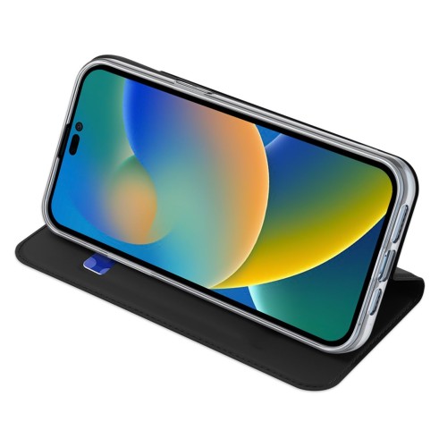 DĖKLAS DUX DUCIS SKIN PRO APPLE IPHONE 15 PLUS JUODAS