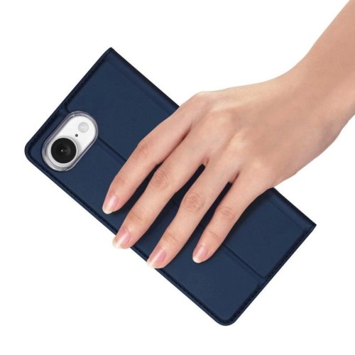 DĖKLAS DUX DUCIS SKIN PRO APPLE IPHONE 16E TAMSIAI MĖLYNAS
