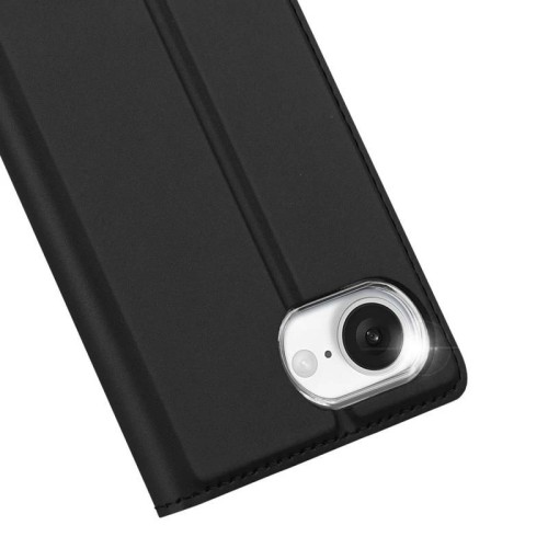 DĖKLAS DUX DUCIS SKIN PRO APPLE IPHONE 16E/17E JUODAS