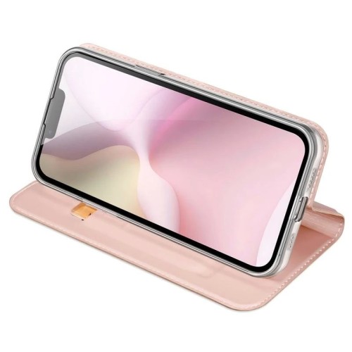 DĖKLAS DUX DUCIS SKIN PRO APPLE IPHONE 16E/17E ROŽINIO AUKSO