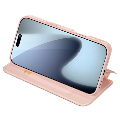 DĖKLAS DUX DUCIS SKIN PRO APPLE IPHONE 17 PRO ROŽINIO AUKSO DĖKLAS DUX DUCIS SKIN PRO APPLE IPHONE 17 PRO ROŽINIO AUKSO