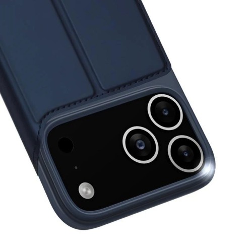DĖKLAS DUX DUCIS SKIN PRO APPLE IPHONE 17 PRO TAMSIAI MĖLYNAS