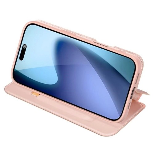 DĖKLAS DUX DUCIS SKIN PRO APPLE IPHONE 17 ROŽINIO AUKSO