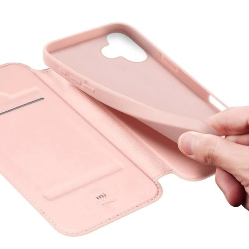 DĖKLAS DUX DUCIS SKIN PRO APPLE IPHONE 17 ROŽINIO AUKSO