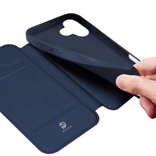DĖKLAS DUX DUCIS SKIN PRO APPLE IPHONE 17 TAMSIAI MĖLYNAS