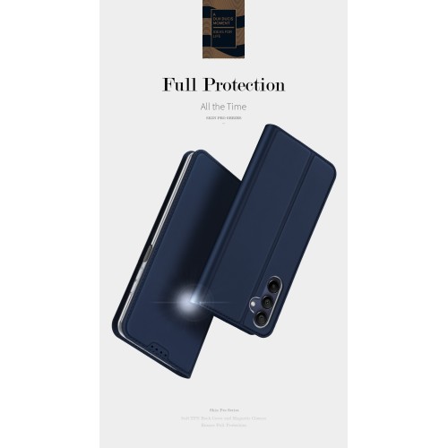 DĖKLAS DUX DUCIS SKIN PRO SAMSUNG A165 A16 4G/A166 A16 5G TAMSIAI MĖLYNAS DĖKLAS DUX DUCIS SKIN PRO SAMSUNG A165 A16 4G/A166 A16 5G TAMSIAI MĖLYNAS