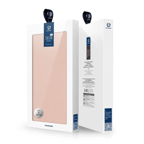 DĖKLAS DUX DUCIS SKIN PRO SAMSUNG A266 A26 5G ROŽINIO AUKSO