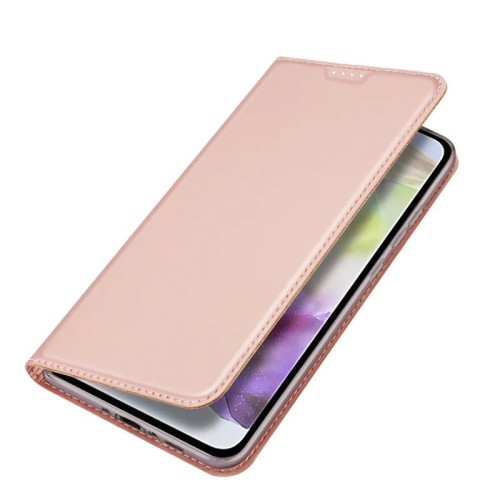 DĖKLAS DUX DUCIS SKIN PRO SAMSUNG A366 A36 5G/A566 A56 5G ROŽINIO AUKSO