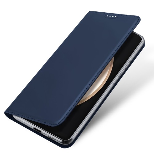 DĖKLAS DUX DUCIS SKIN PRO SAMSUNG S731 S25 FE TAMSIAI MĖLYNAS