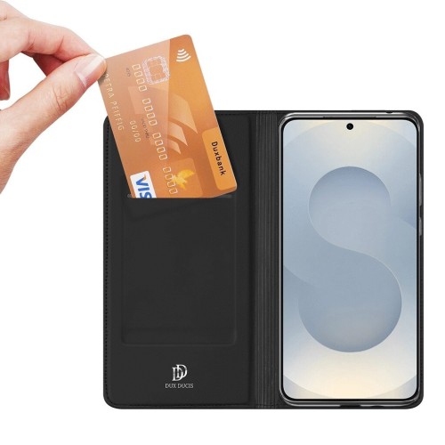 DĖKLAS DUX DUCIS SKIN PRO SAMSUNG S937 S25 EDGE JUODAS