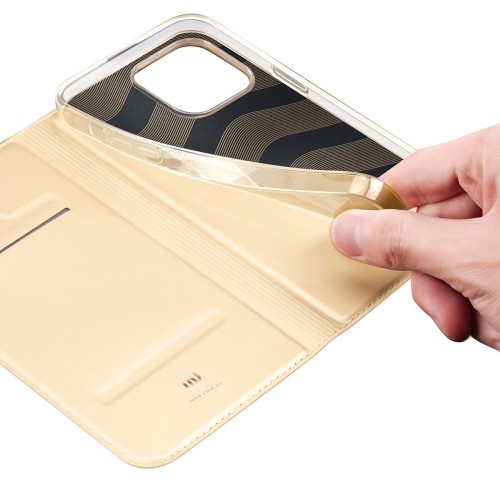 DĖKLAS DUX DUCIS SKIN PRO XIAOMI 12T/12T PRO AUKSINIS DĖKLAS DUX DUCIS SKIN PRO XIAOMI 12T/12T PRO AUKSINIS