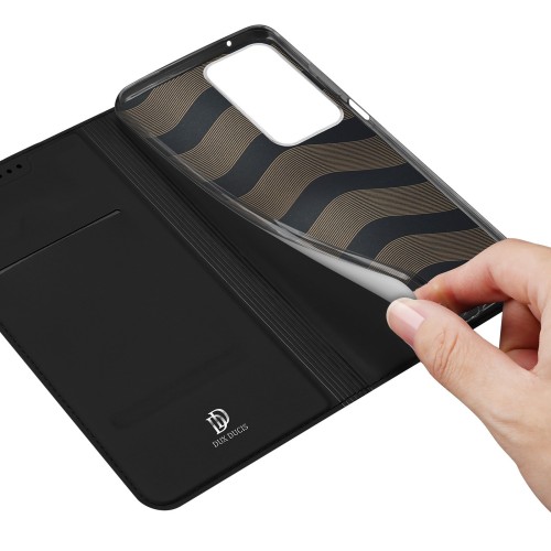DĖKLAS DUX DUCIS SKIN PRO XIAOMI REDMI 15 4G/REDMI 15 5G JUODAS