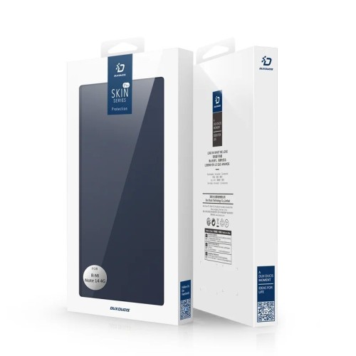 DĖKLAS DUX DUCIS SKIN PRO XIAOMI REDMI NOTE 14 4G TAMSIAI MĖLYNAS DĖKLAS DUX DUCIS SKIN PRO XIAOMI REDMI NOTE 14 4G TAMSIAI MĖLYNAS