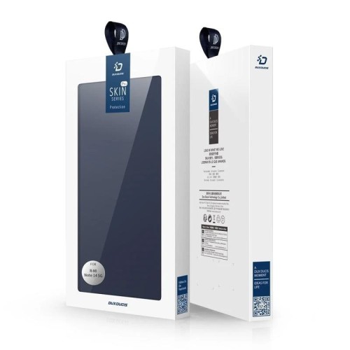 DĖKLAS DUX DUCIS SKIN PRO XIAOMI REDMI NOTE 14 5G TAMSIAI MĖLYNAS DĖKLAS DUX DUCIS SKIN PRO XIAOMI REDMI NOTE 14 5G TAMSIAI MĖLYNAS