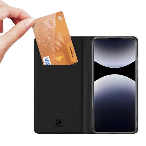 DĖKLAS DUX DUCIS SKIN PRO XIAOMI REDMI NOTE 14 PRO 4G JUODAS DĖKLAS DUX DUCIS SKIN PRO XIAOMI REDMI NOTE 14 PRO 4G JUODAS