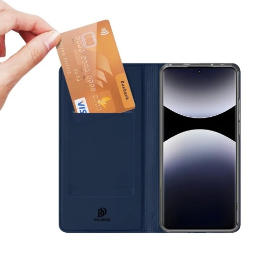 DĖKLAS DUX DUCIS SKIN PRO XIAOMI REDMI NOTE 14 PRO 4G TAMSIAI MĖLYNAS DĖKLAS DUX DUCIS SKIN PRO XIAOMI REDMI NOTE 14 PRO 4G TAMSIAI MĖLYNAS