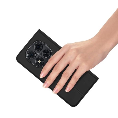 DĖKLAS DUX DUCIS SKIN PRO XIAOMI REDMI NOTE 14 PRO 5G/POCO X7 JUODAS