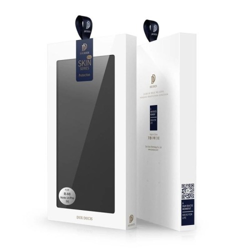 DĖKLAS DUX DUCIS SKIN PRO XIAOMI REDMI NOTE 14 PRO 5G/POCO X7 JUODAS