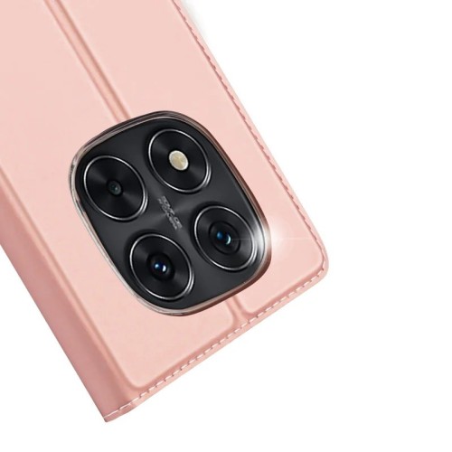 DĖKLAS DUX DUCIS SKIN PRO XIAOMI REDMI NOTE 14 PRO 5G/POCO X7 ROŽINIO AUKSO
