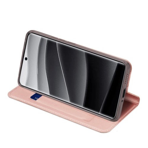 DĖKLAS DUX DUCIS SKIN PRO XIAOMI REDMI NOTE 14 PRO 5G/POCO X7 ROŽINIO AUKSO