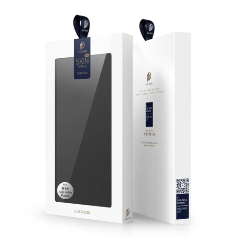 DĖKLAS DUX DUCIS SKIN PRO XIAOMI REDMI NOTE 14 PRO PLUS 5G JUODAS