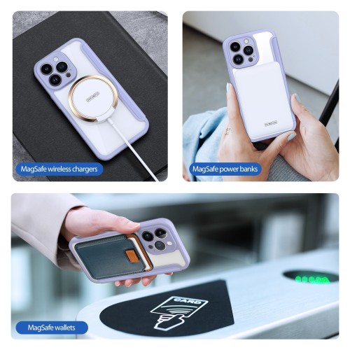 DĖKLAS DUX DUCIS SKIN X PRO APPLE IPHONE 14 PLUS RUDAS