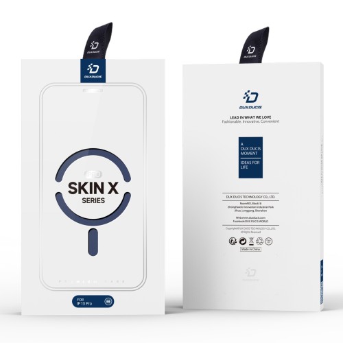 DĖKLAS DUX DUCIS SKIN X PRO APPLE IPHONE 15 PRO MAX MĖLYNAS
