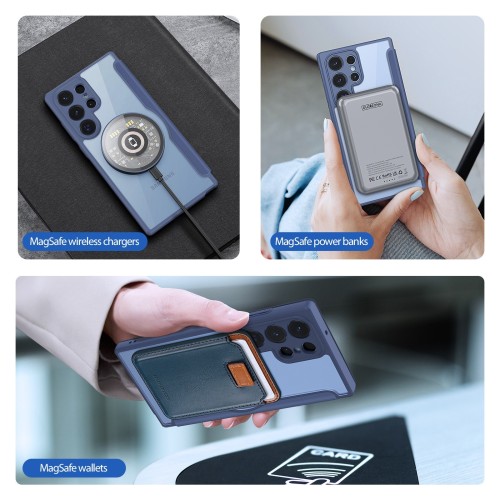 DĖKLAS DUX DUCIS SKIN X PRO SAMSUNG S928 S24 ULTRA JUODAS