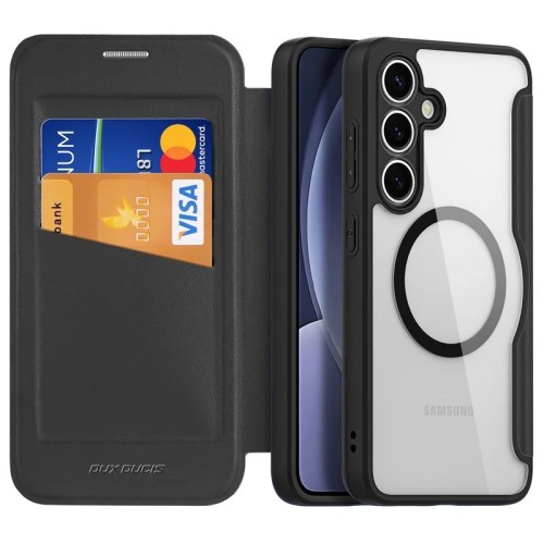 DĖKLAS DUX DUCIS SKIN X PRO SKIRTAS SAMSUNG S931 S25 JUODAS DĖKLAS DUX DUCIS SKIN X PRO SKIRTAS SAMSUNG S931 S25 JUODAS