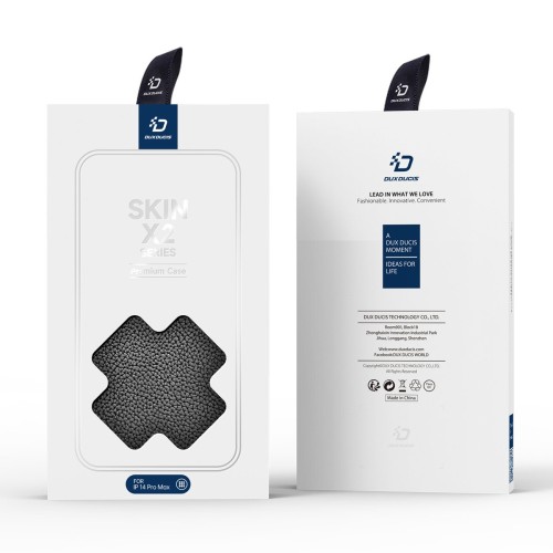 DĖKLAS DUX DUCIS SKIN X2 SAMSUNG A145 A14 4G/A146 A14 5G JUODAS