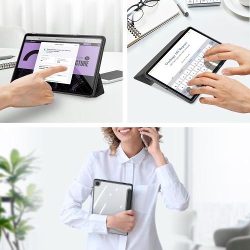 DĖKLAS DUX DUCIS TOBY SAMSUNG X210/X215/X216 TAB A9 PLUS 11.0 MĖLYNAS